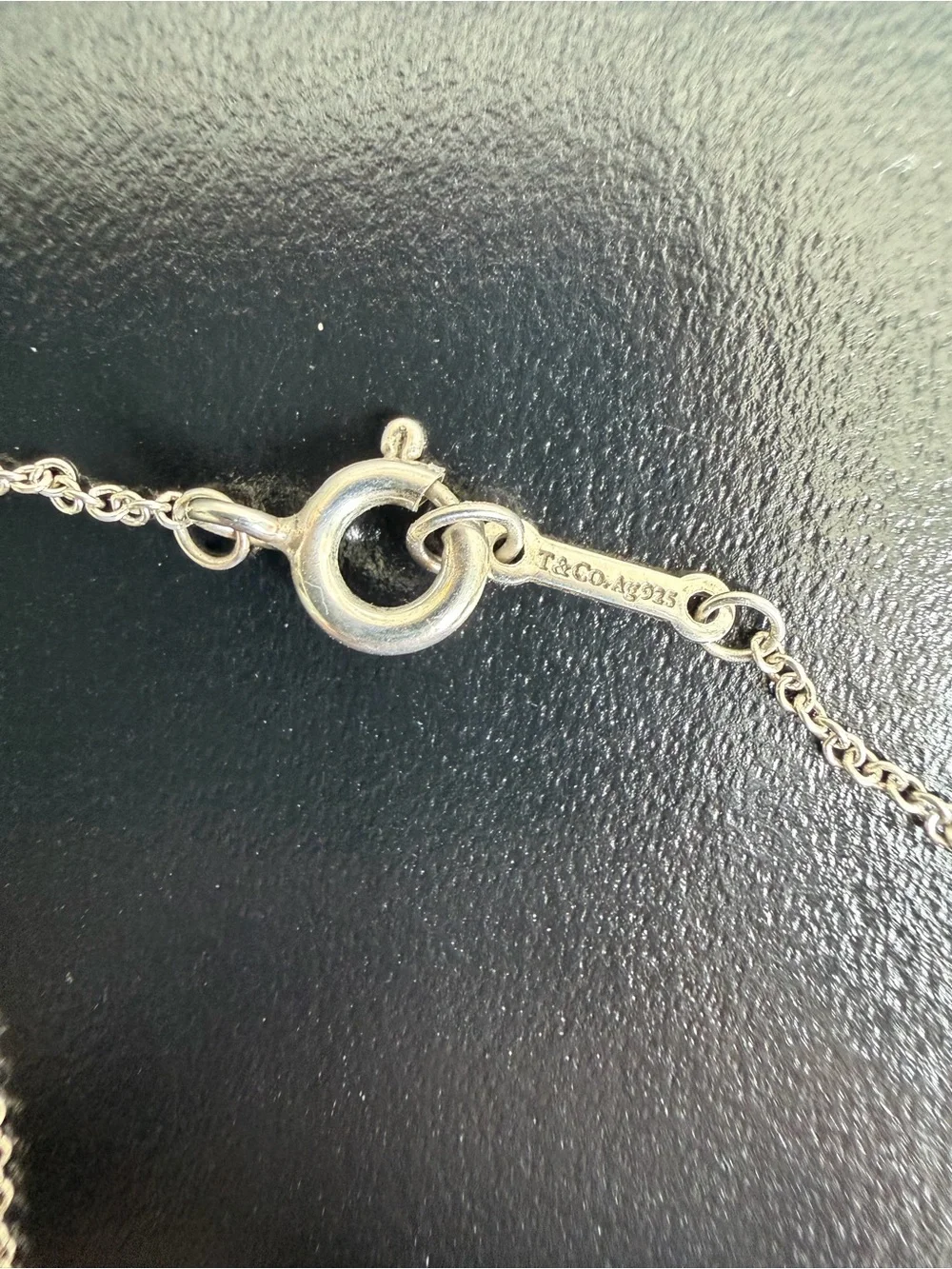 Tiffany & Co. Olive Leaf Pendant Necklace with Pearl